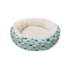 UFBemo Warm Round Donut Dog Cushion Bed With Cloth Cover and Durable Stuffing Bed for Dog Cat Pet Bed