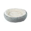 UFBemo Warm Round Donut Dog Cushion Bed With Cloth Cover and Durable Stuffing Bed for Dog Cat Pet Bed