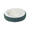 UFBemo Warm Round Donut Dog Cushion Bed With Cloth Cover and Durable Stuffing Bed for Dog Cat Pet Bed