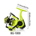BAKAWA Spinning Reel Fishing Reels Fishing Series 5.2:1 Fishing Goods Accessories Carp Fishing Freshwater Fishing Equipment New