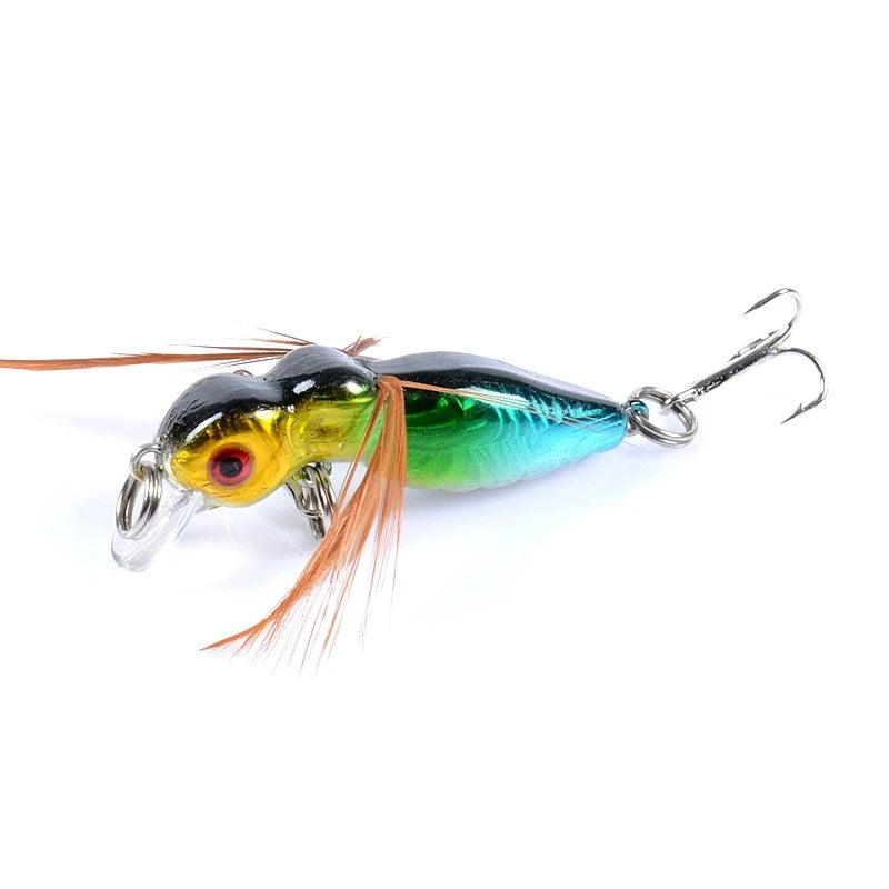 Flies Trout Single Dry Fly Fishing Lures Bait Ants Insects Mino Biomimetic Bait Microorganisms Submerged Hard Bait Fake Bait Fi