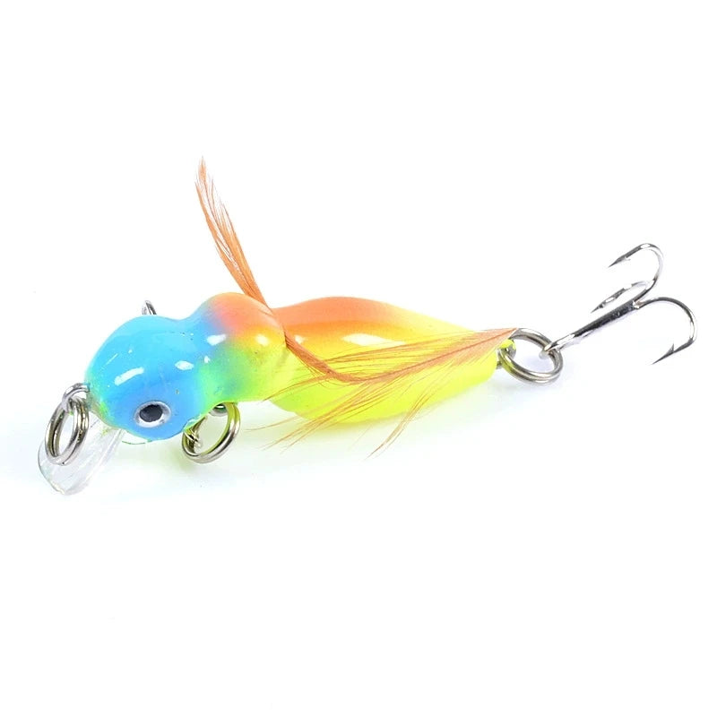 Flies Trout Single Dry Fly Fishing Lures Bait Ants Insects Mino Biomimetic Bait Microorganisms Submerged Hard Bait Fake Bait Fi