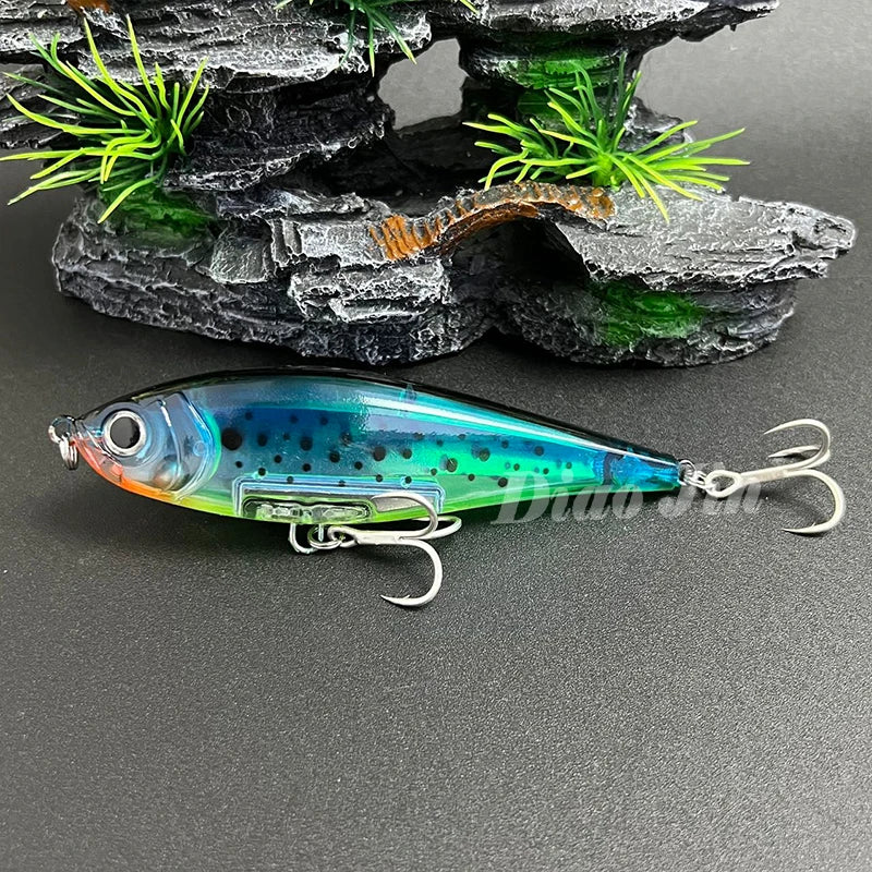 Seabass Fishing 11cm 33g Pencil Lures Saltwater Pesca Artificial Twitchbaits Trout Fishing Pesca Artificial Wobblers Carp Fish