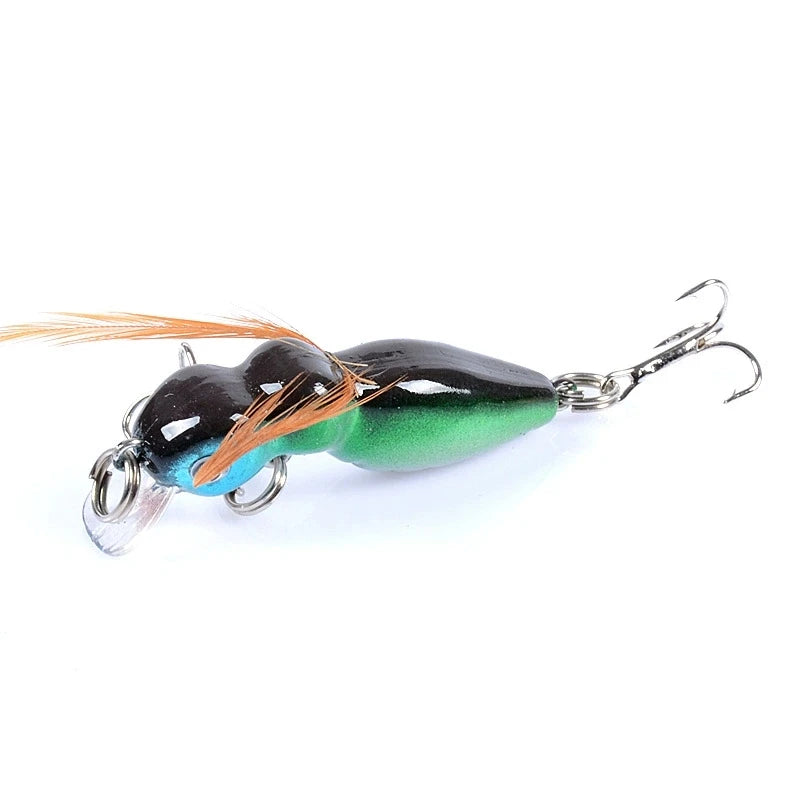 Flies Trout Single Dry Fly Fishing Lures Bait Ants Insects Mino Biomimetic Bait Microorganisms Submerged Hard Bait Fake Bait Fi