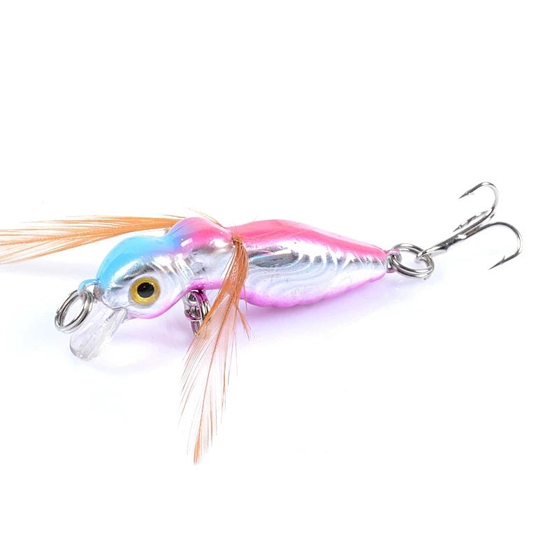 Flies Trout Single Dry Fly Fishing Lures Bait Ants Insects Mino Biomimetic Bait Microorganisms Submerged Hard Bait Fake Bait Fi