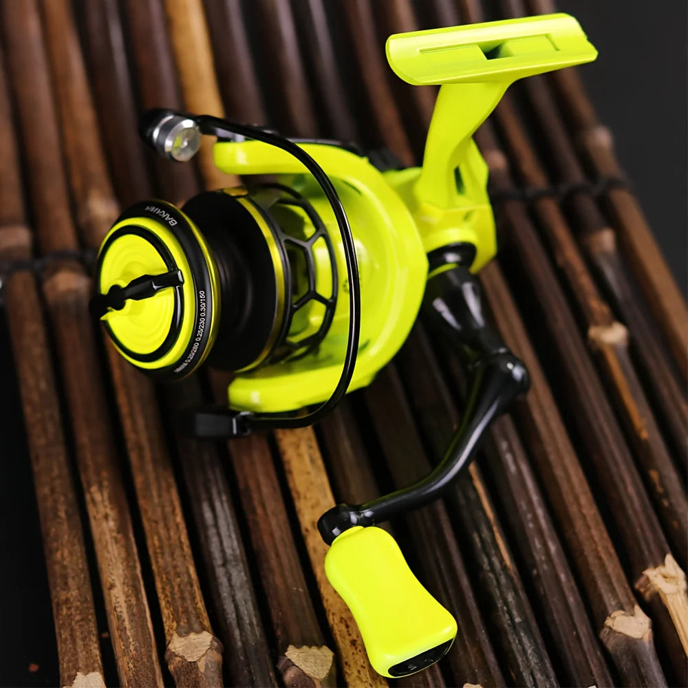 BAKAWA Spinning Reel Fishing Reels Fishing Series 5.2:1 Fishing Goods Accessories Carp Fishing Freshwater Fishing Equipment New