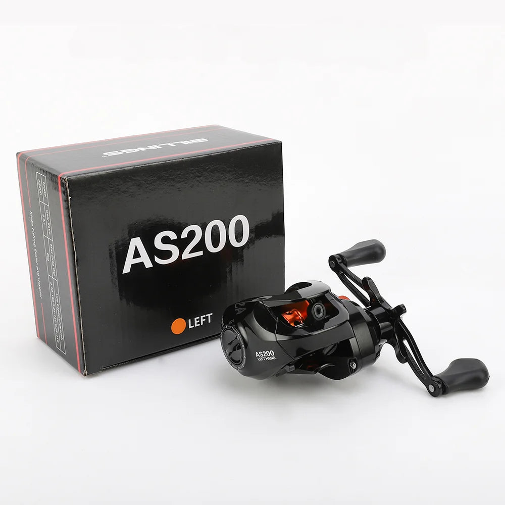 Baitcasting Reel 6.3:1 8KG Max Drag Fishing Reel for Bass in Ocean Environment Casting Reel Spinning Reel Fishing Accessories