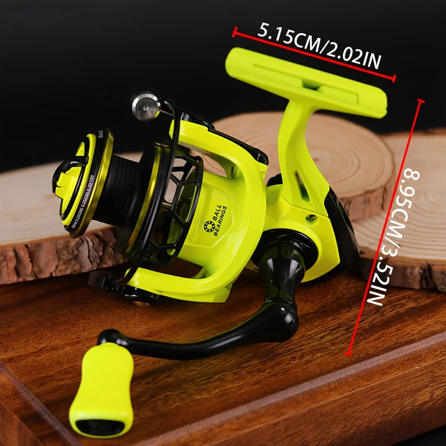 BAKAWA Spinning Reel Fishing Reels Fishing Series 5.2:1 Fishing Goods Accessories Carp Fishing Freshwater Fishing Equipment New