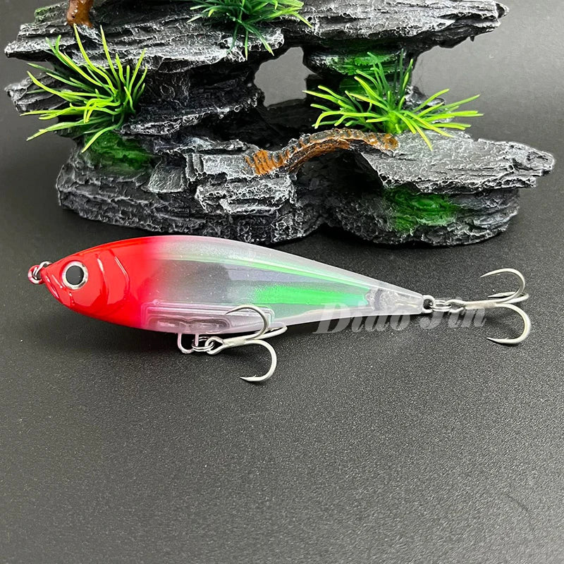 Seabass Fishing 11cm 33g Pencil Lures Saltwater Pesca Artificial Twitchbaits Trout Fishing Pesca Artificial Wobblers Carp Fish