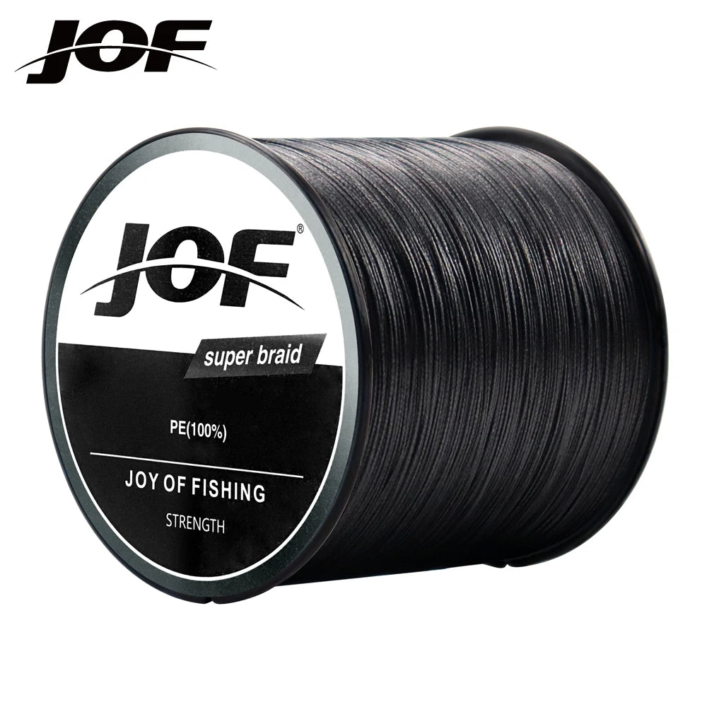 JOF 300M-1000M 8 Strand Braided Outdoor Fishing Line Sea Fishing Ice Fishing River Fishing Rock Fishing Fishing Gear 22-88LB X8